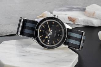 Thumbnail von Omega Seamaster 300 Edelstahl Automatik Ref. 233.30.41.21.01.001 B&P 2018