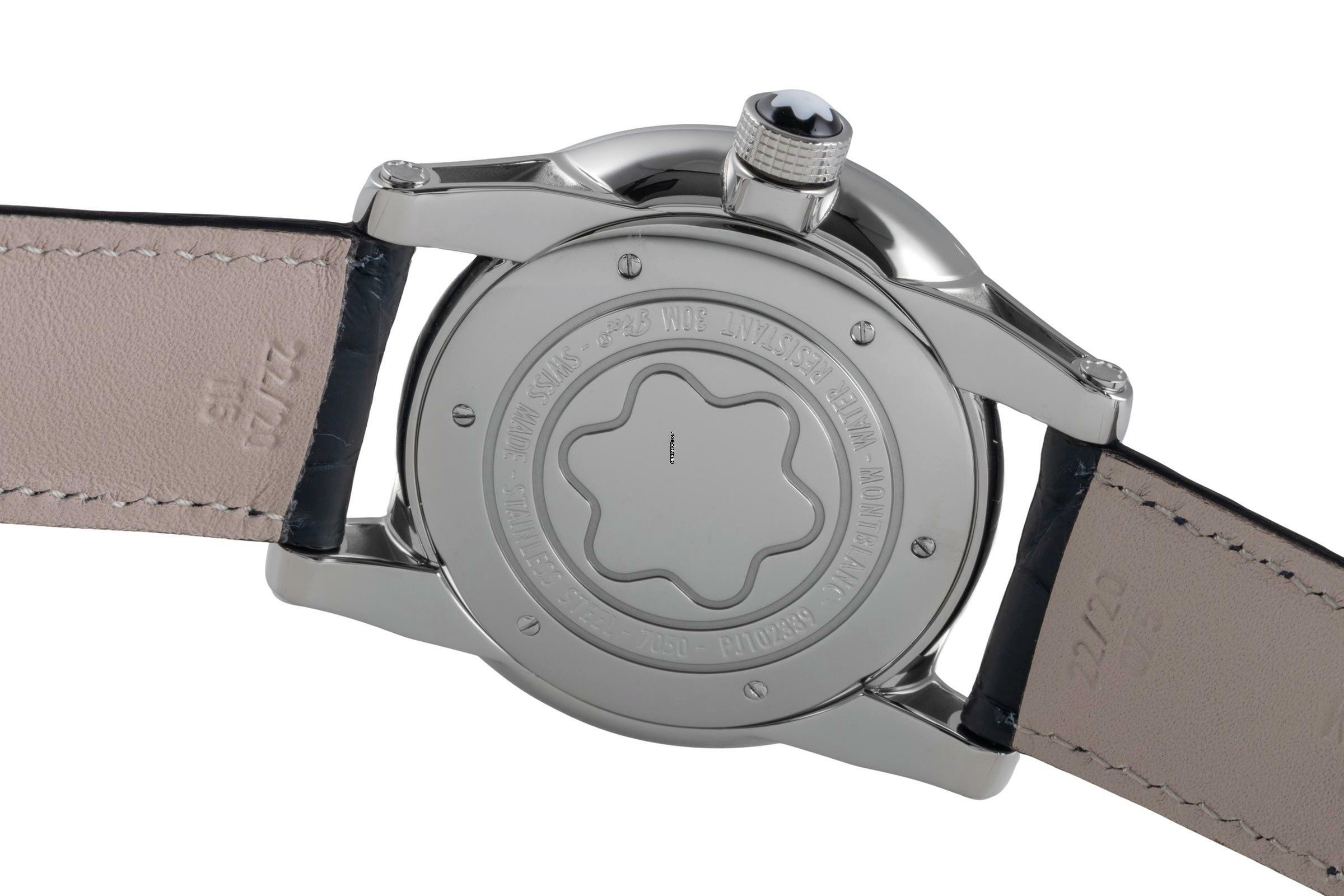 Thumbnail von Montblanc Timewalker Big Date Stahl Automatik Herrenuhr Ref. 7050 Box