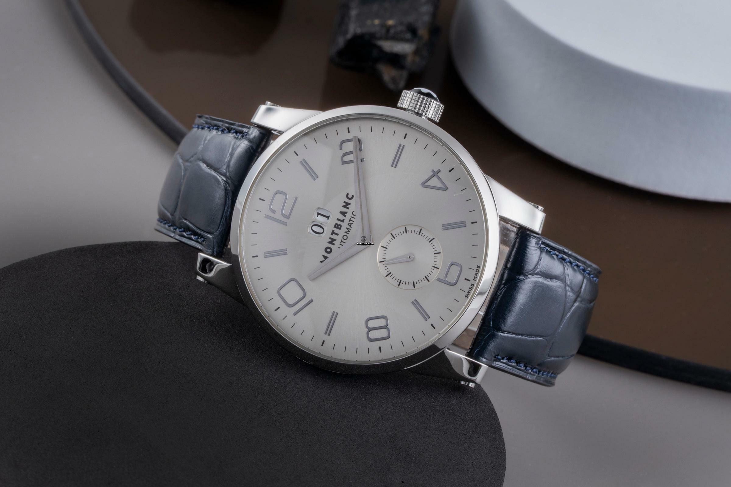 Thumbnail von Montblanc Timewalker Big Date Stahl Automatik Herrenuhr Ref. 7050 Box