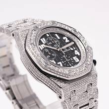 Thumbnail von Audemars Piguet Royal Oak Offshore Chronograph Chrono Iced Out 42 – 25721ST.OO.1000ST.07.A – like NEW – 2006 Full Set