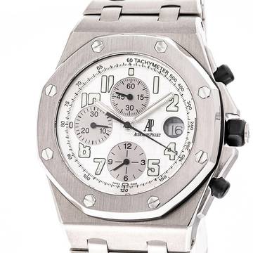  Audemars Piguet Royal Oak Offshore Chronograph 42 – 25721ST.OO.1000ST.07.A – like NEW – 2000 Full Set 