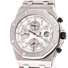 Thumbnail von Audemars Piguet Royal Oak Offshore Chronograph 42 – 25721ST.OO.1000ST.07.A – like NEW – 2000 Full Set
