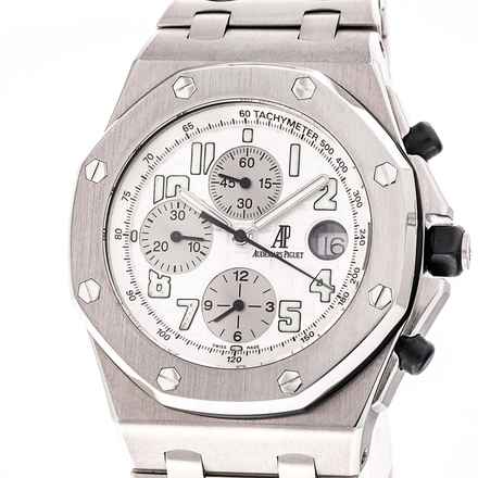  Audemars Piguet Royal Oak Offshore Chronograph 42 – 25721ST.OO.1000ST.07.A – like NEW – 2000 Full Set 