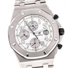Thumbnail von Audemars Piguet Royal Oak Offshore Chronograph 42 – 25721ST.OO.1000ST.07.A – like NEW – 2000 Full Set