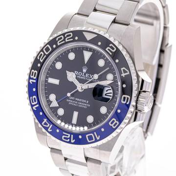  Rolex GMT-Master II Batman Oyster – 126710BLNR – like NEW – 2021 Full Set LC100 