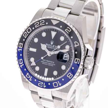  Rolex GMT-Master II Batman Oyster – 126710BLNR – like NEW – 2021 Full Set LC100 