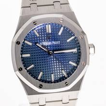 Thumbnail von Audemars Piguet Royal Oak Steel 41 Blue – 15500ST.OO.1220ST.01 – like NEW – 2021 Full Set