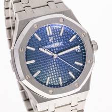 Thumbnail von Audemars Piguet Royal Oak Steel 41 Blue – 15500ST.OO.1220ST.01 – like NEW – 2021 Full Set