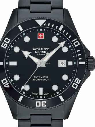  Swiss Alpine Military 7095.2177 Diver Automatik Herrenuhr 44mm 30ATM 