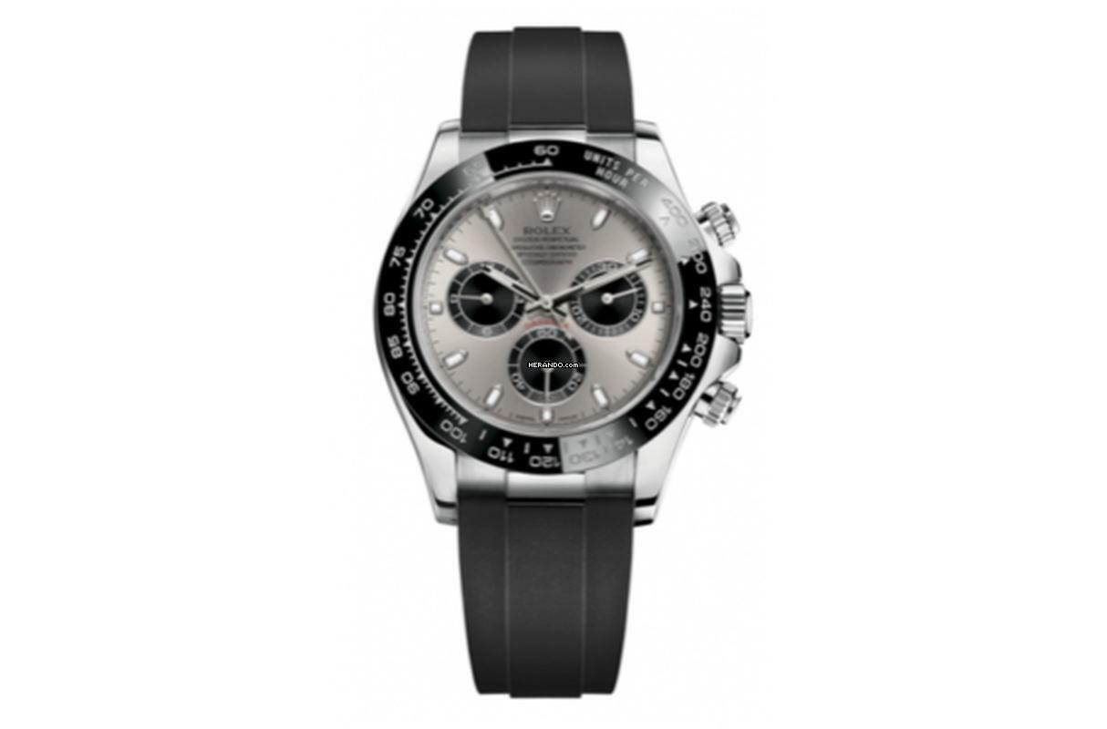  Rolex Daytona Oysterflex White Gold Ghost 40mm - Official Rolex Service 01/26 - 116519LN 