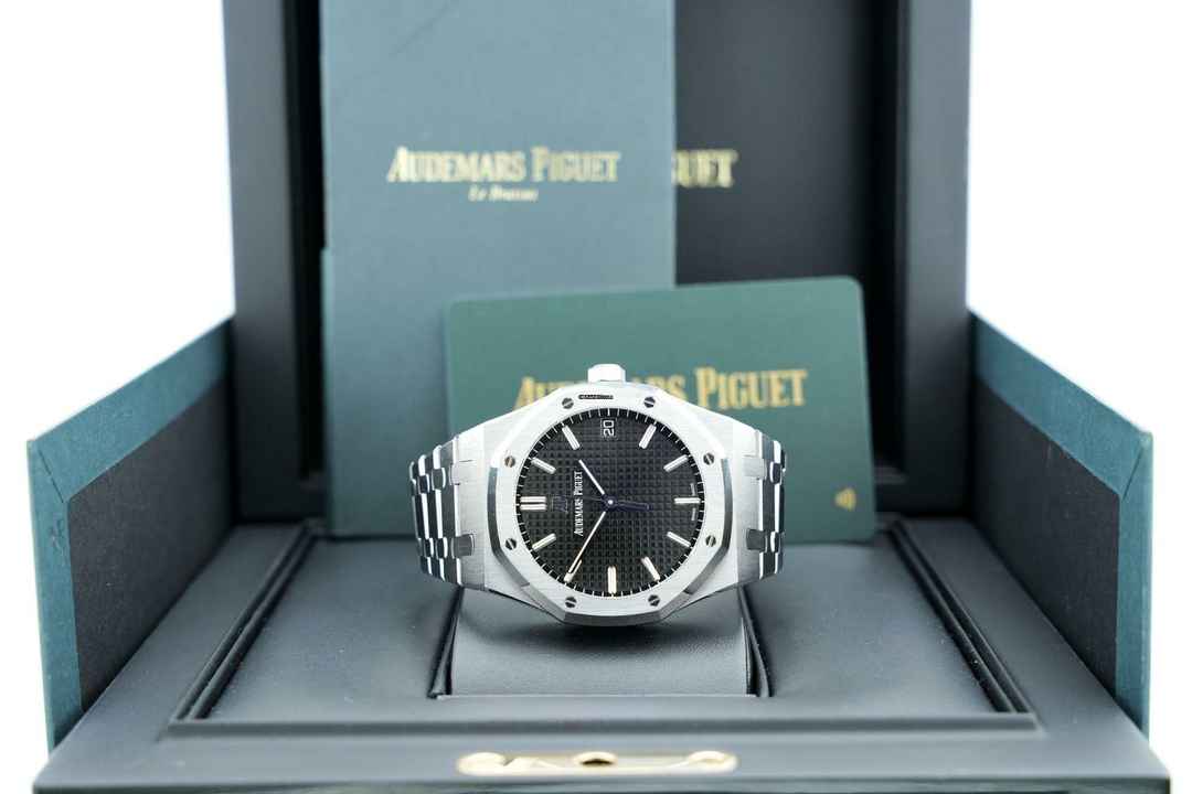  Audemars Piguet Royal Oak 41mm Black Dial - Box+Papers - 24 Months Warranty - 15500ST.OO.1220ST.03 2021 