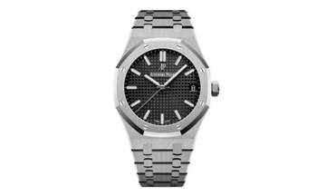 Thumbnail von Audemars Piguet Royal Oak 41mm Black Dial - Box+Papers - 24 Months Warranty - 15500ST.OO.1220ST.03 2021