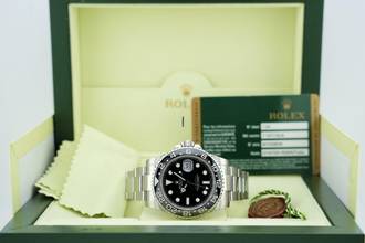 Thumbnail von Rolex GMT-Master II Black - 40MM Box+Papers 116710LN 2008