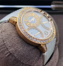 Thumbnail von Harry Winston Ocean Lady Biretrograde 36mm 400/uabi36R WITH BOX TOP CONDITION Rosegold 18KT. FACTORY Diamonds Set