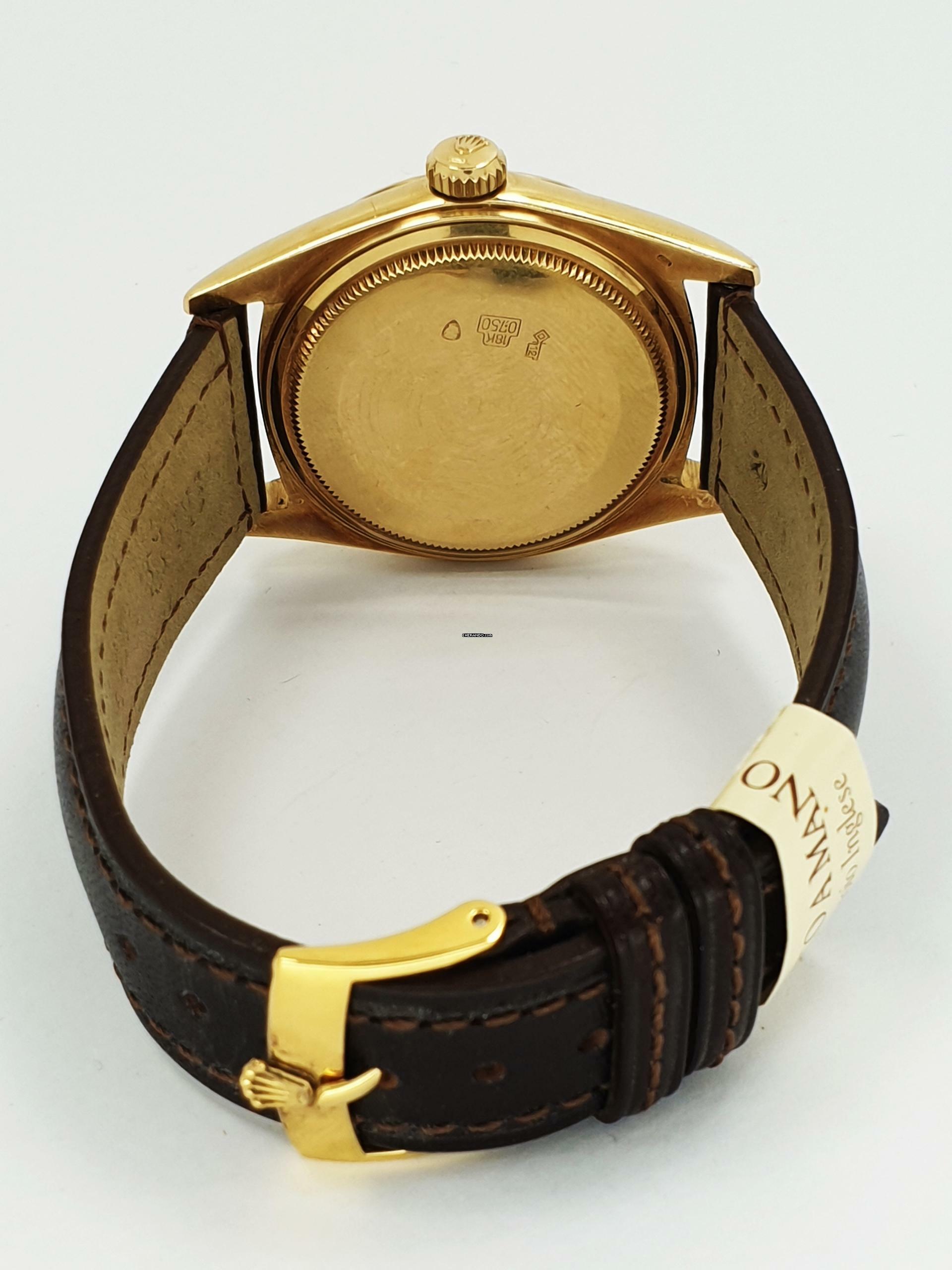 Thumbnail von Rolex Datejust 36 18k Rare Serpico y Laino