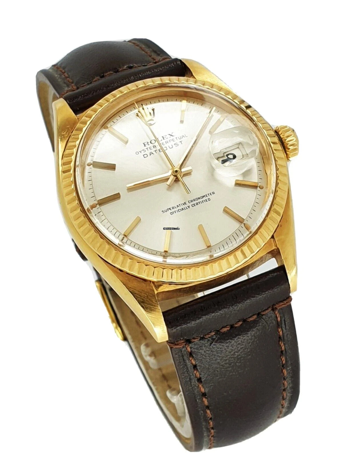 Thumbnail von Rolex Datejust 36 18k Rare Serpico y Laino