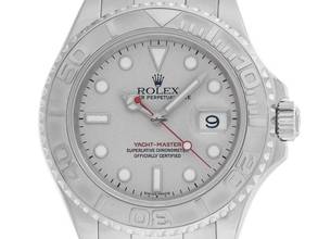 Thumbnail von Rolex Yacht-Master Ref.168622 2005 Full Set sehr gut Vintage Yacht-Master Medium Stahl 950 Platin