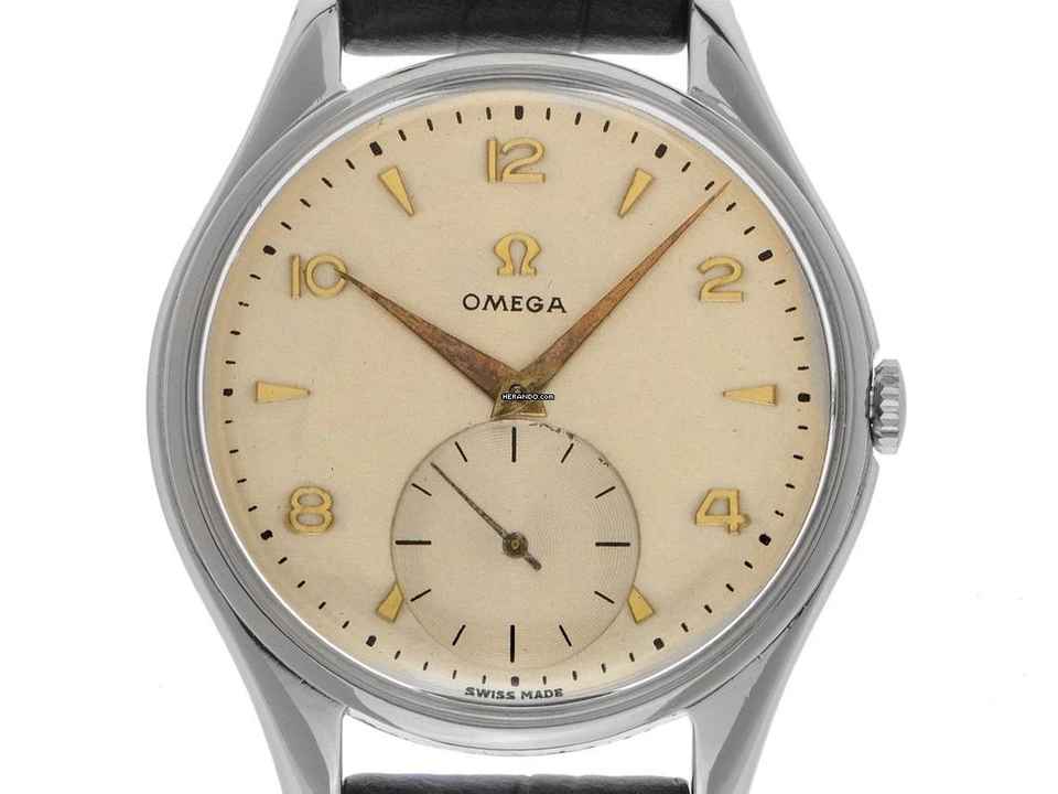  Omega Classic Jumbo Ref.2505-26 1947 original Box sehr gut Vintage Classic Jumbo 
