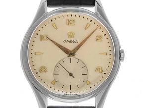 Thumbnail von Omega Classic Jumbo Ref.2505-26 1947 original Box sehr gut Vintage Classic Jumbo