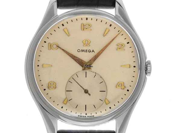  Omega Classic Jumbo Ref.2505-26 1947 original Box sehr gut Vintage Classic Jumbo 