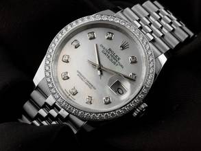 Thumbnail von Rolex Datejust 36 Perlmutt Diamanten Ref.126284RBR 2025 Full Set Ungetragen Datejust Diamanten Perlmutt