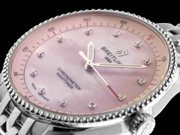  Breitling Navitimer Ref.A77320D91K1A1 2026 Full Set Ungetragen Navitimer Diamanten Perlmutt 