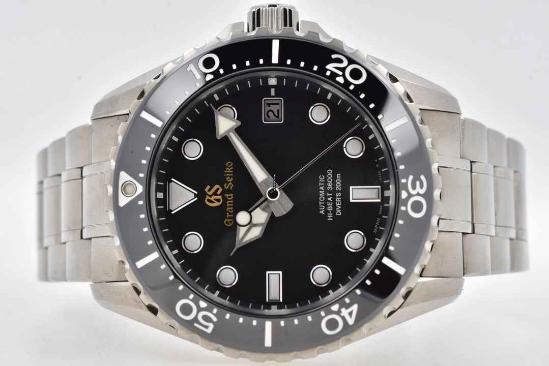  Seiko GS Grand Seiko Divers 200m Sport Collection SBGH291G Titanium 