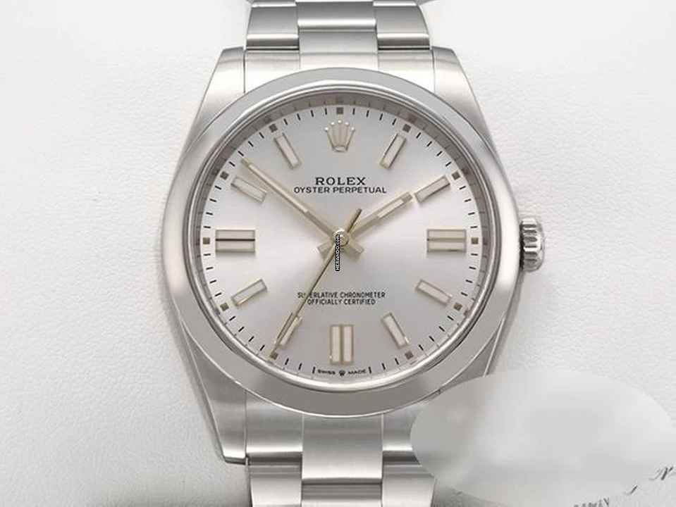  Rolex Oyster Perpetual 41 41mm 124300 2023 Edelstahl Automatik Stahl Stainless Steel Oyster-band Chronometer 