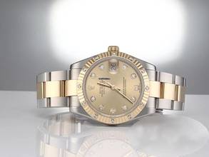 Thumbnail von Rolex Datejust 31 31mm 178313 Stahl Gelbgold 750 Diamanten Automatik Stainless Steel 18kt Yellow Gold Oyster-band Chronometer