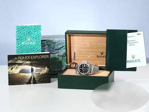 Thumbnail von Rolex Explorer II 16570 T Stahl Automatik 2004 Zweite Zeitzone 2 Edelstahl Stainless Steel Oyster-band Chronometer Black Dial