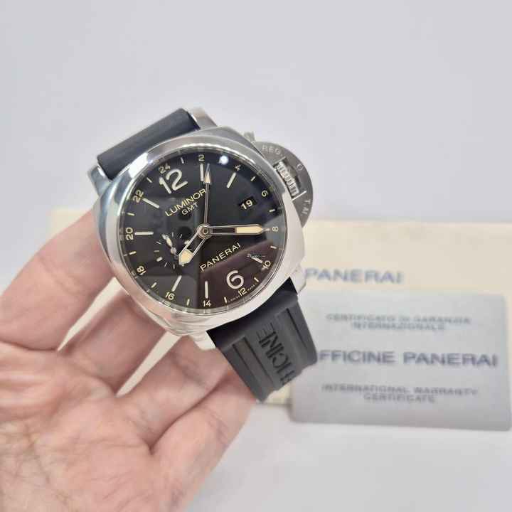  Panerai Luminor 1950 3 Days GMT Automatic Automático 44mm Completo 