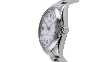 Thumbnail von Rolex Oyster Perpetual 31 White Dial Automatik Edelstahl Damenuhr Ref. 177200