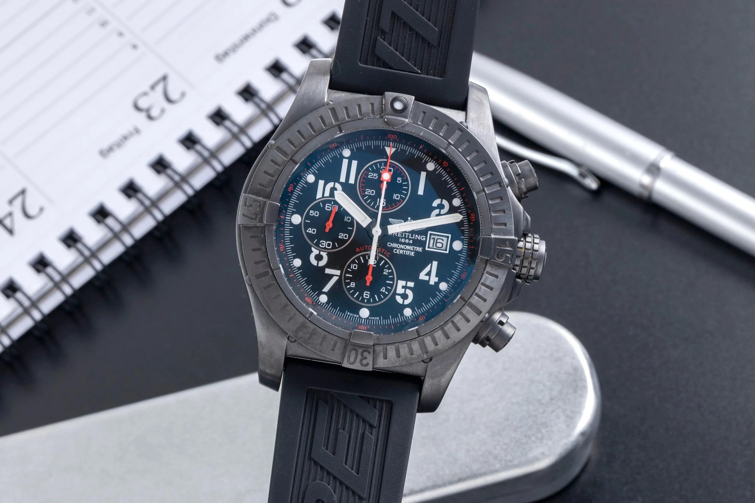 Breitling Super Avenger Black Steel Limited Chronograph Ref. M13370
