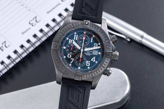 Thumbnail von Breitling Super Avenger Black Steel Limited Chronograph Ref. M13370