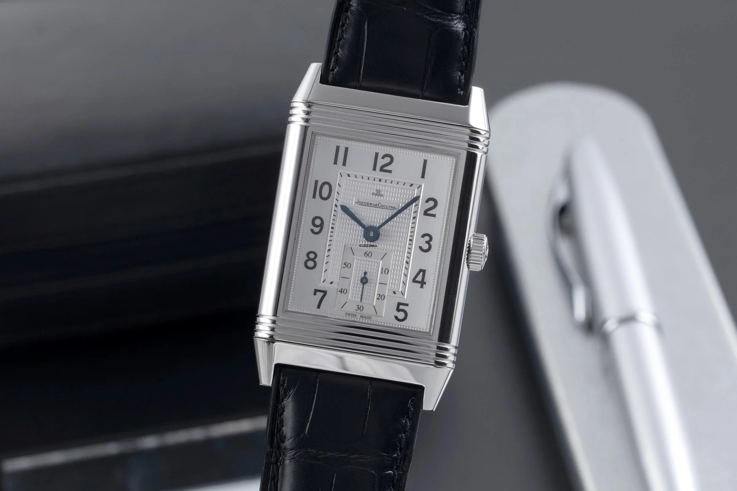 Jaeger-LeCoultre Grande Reverso 976 Handaufzug Stahl Herrenuhr Ref. 273.8.04 Q3738420