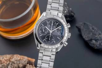 Thumbnail von Omega Speedmaster Date Chronograph Automatik Herrenuhr 3513.50.00