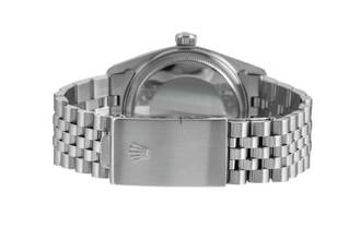 Thumbnail von Rolex Datejust 36 Black Dial Edelstahl Automatik Herrenuhr Ref. 16030 Vintage