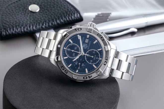  TAG Heuer Aquaracer 300M Chronograph Stahl Automatik Herrenuhr Ref. CAP2112.BA0833 