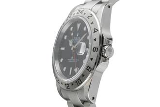 Thumbnail von Rolex Explorer II Black Dial Edelstahl Automatik Herrenuhr Ref. 16570 B&P 2002