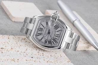 Thumbnail von Cartier Roadster GMT XL Edelstahl Automatik Herrenuhr Ref. W62032X6