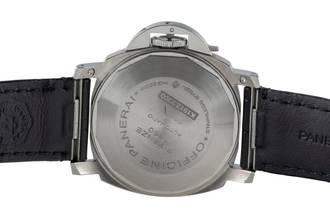 Thumbnail von Panerai Luminor Marina Automatic Edelstahl Herrenuhr Ref. PAM00048 B&P 2010