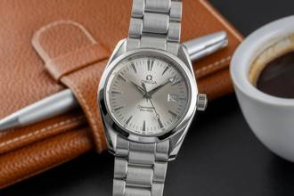Thumbnail von Omega Seamaster Aqua Terra Quarz 36MM 150M Stahl Herrenuhr Ref. 2518.30.00