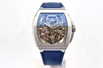 Thumbnail von Bianchet B 1.618 Flying Tourbillon UltraFino - Skeleton Titanium Blue - With Box And Papers - UFFTSKTNBL 2025