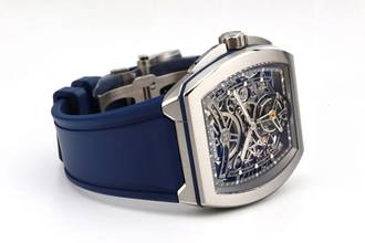 Thumbnail von Bianchet B 1.618 Flying Tourbillon UltraFino - Skeleton Titanium Blue - With Box And Papers - UFFTSKTNBL 2025
