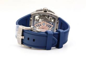 Thumbnail von Bianchet B 1.618 Flying Tourbillon UltraFino - Skeleton Titanium Blue - With Box And Papers - UFFTSKTNBL 2025