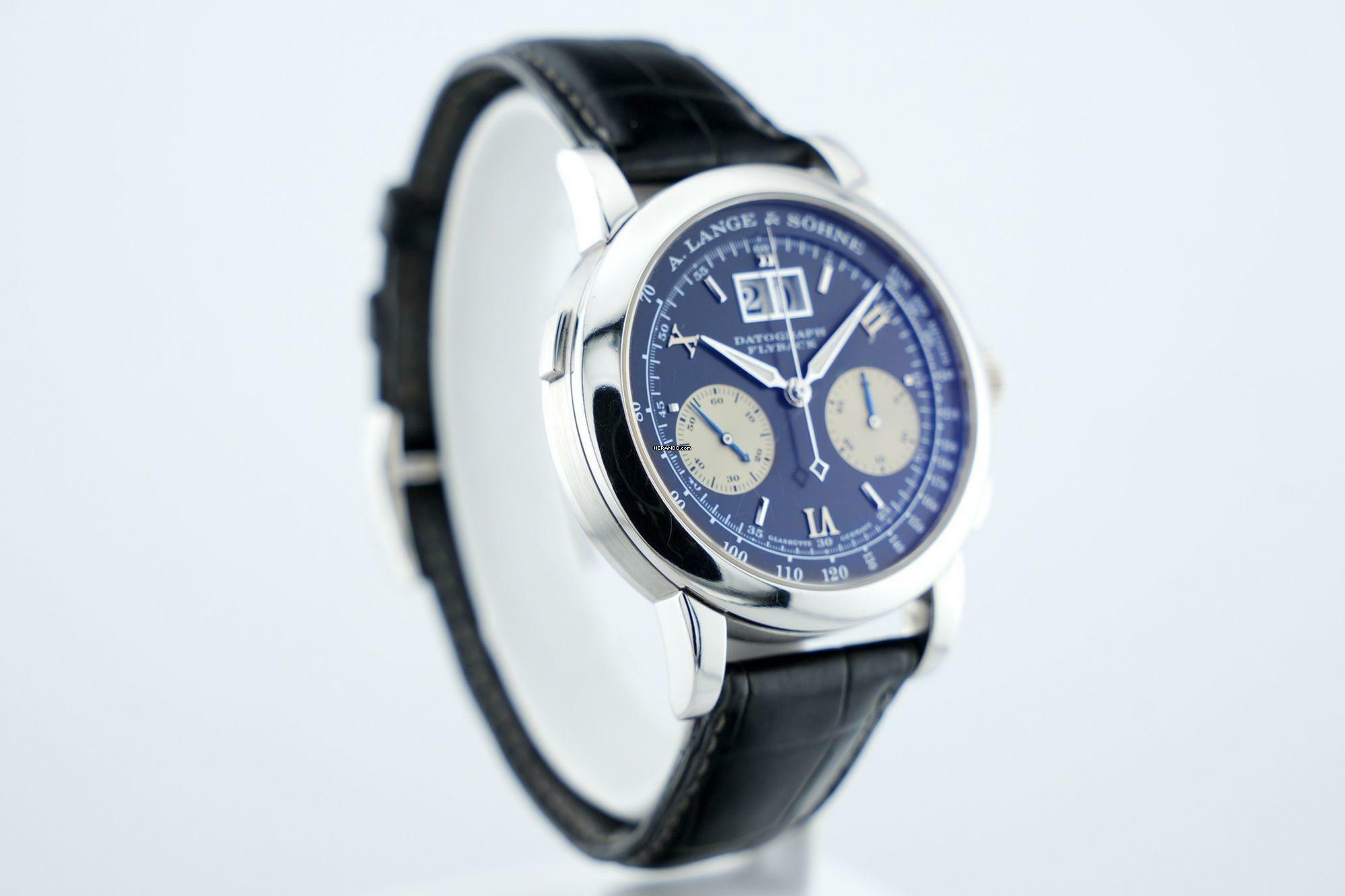 Thumbnail von A. Lange & Söhne Datograph Platinum - Box + Papers - 39MM - 403.035