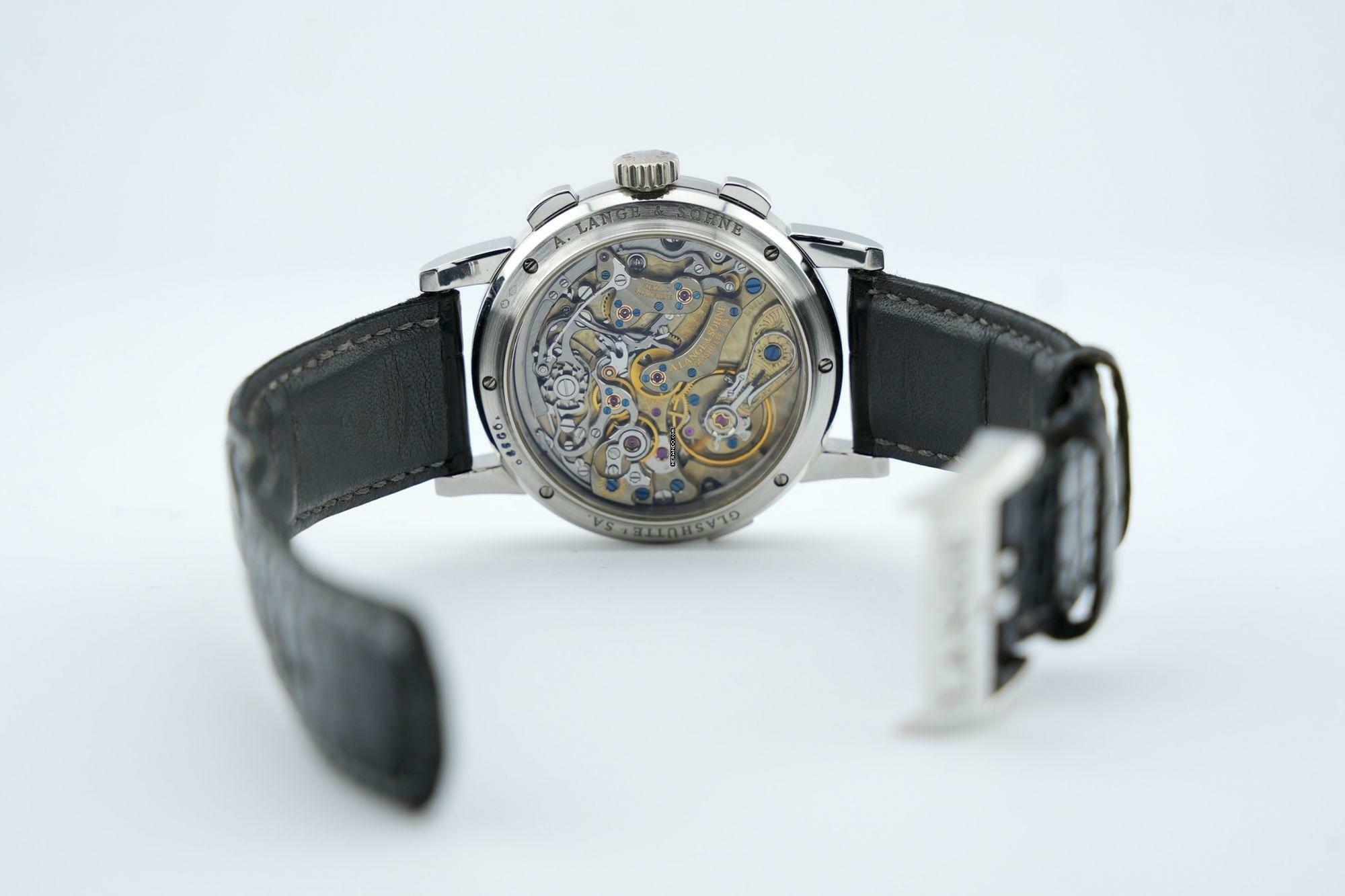 Thumbnail von A. Lange & Söhne Datograph Platinum - Box + Papers - 39MM - 403.035