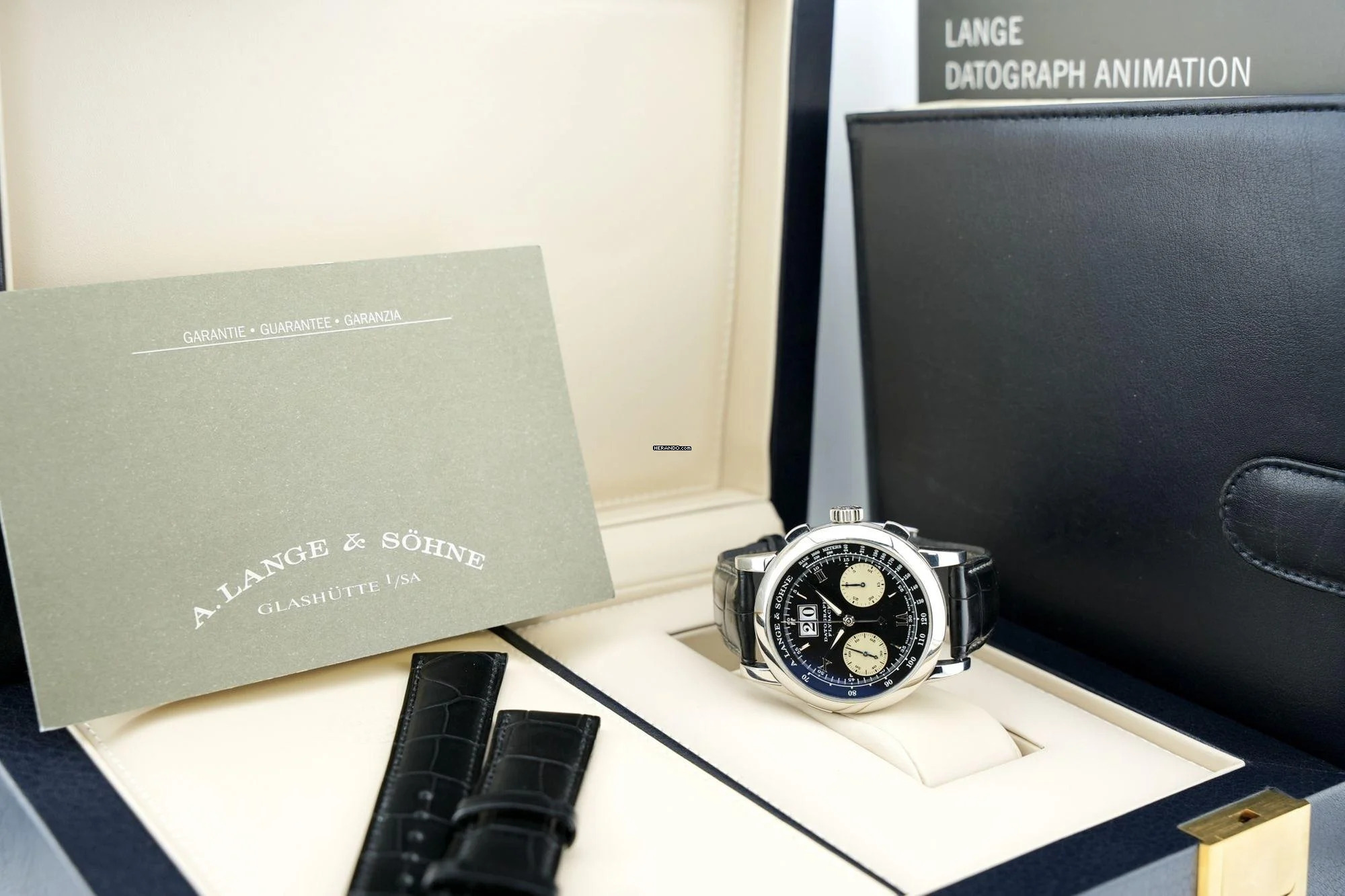 Thumbnail von A. Lange & Söhne Datograph Platinum - Box + Papers - 39MM - 403.035