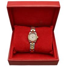 Thumbnail von Rolex Lady-Datejust Gold/steel Pyramid dial 26mm Ref. 69163