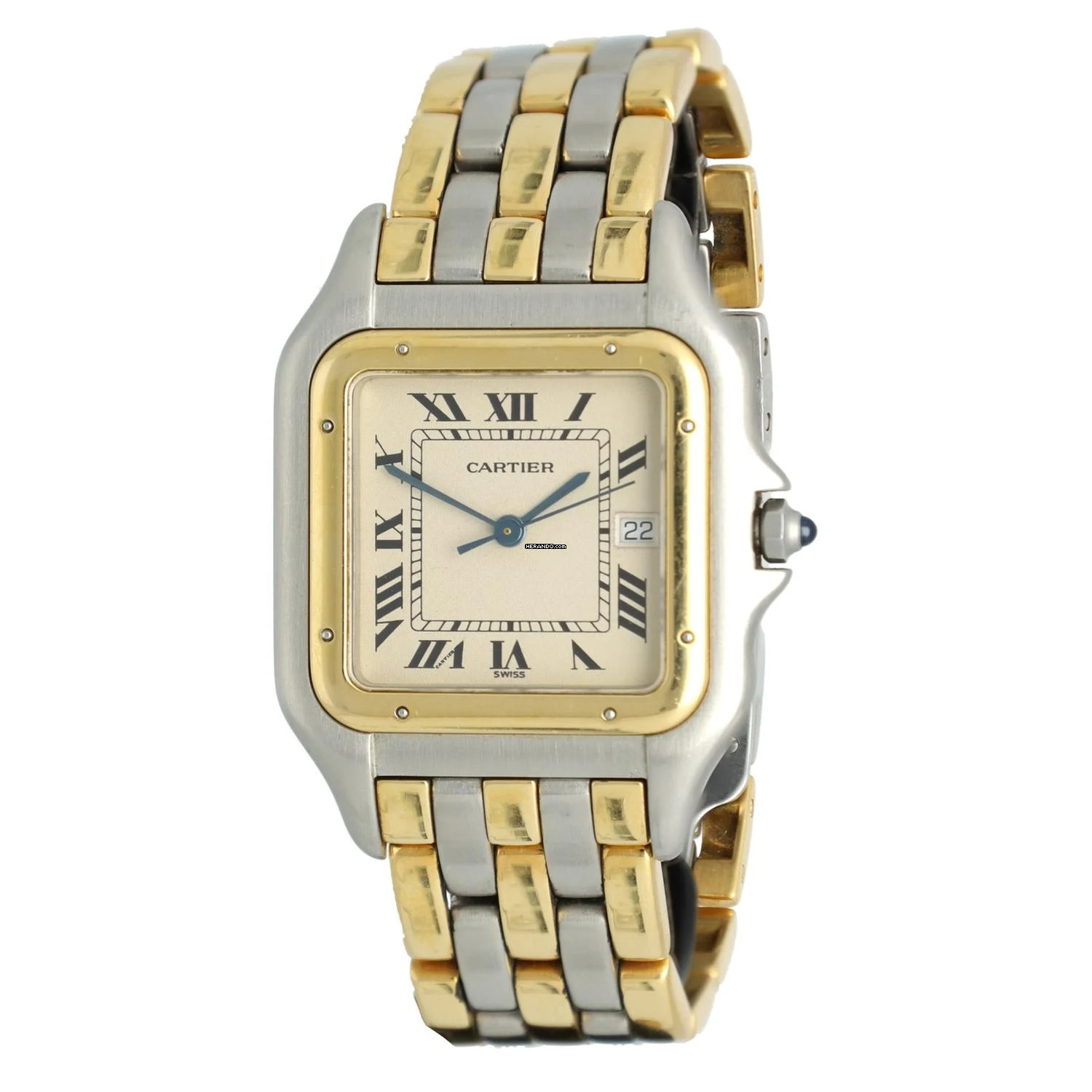 Cartier Panthère Jumbo Large Gold/steel Ref. 187957 